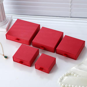 Boîte cadeau carrée pour bijoux, 9,5x9,5 cm, avec fenêtre transparente en film PE, emballage en papier pour bracelet, logo personnalisé. - Product Image 5