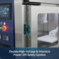 Machine d'électrofilage certifiée CE FCC, de précision 3 axes, avec chambre de qualité médicale et écran tactile PLC, pour la production de supports biologiques