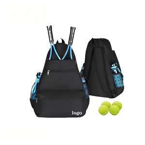 Sac à dos de tennis professionnel pour hommes et femmes avec sac à raquettes imperméable personnalisé, doublure en tissu pour une utilisation en extérieur - Product Image 1
