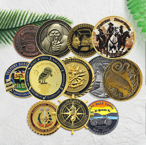 Campione Gratuito Monete Personalizzate in Metallo Souvenir di Qualsiasi Forma Collezioni di Monete Personalizzate Smaltate 2D 3D in Lega Placcata Oro Argento Moneta da Sfida - Product Image 4
