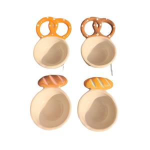 Piatto per Salse in Ceramica Creativo per Ristoranti a Tema, Ciotola Personalizzata per Baguette e Salse, Piatto Minimalista per Servire - Product Image 5