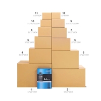 Cajas de Cartón Corrugado para Envíos, Color Marrón, Personalizadas por el Fabricante, para Embalaje con Impresión de Logotipo, Caja de Cartón para Envíos