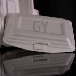 Food <b>Box</b> Flat Grid <b>Box</b> Three-Compartment <b>Box</b> Rectangular <b>Box</b> Breakfast <b>Box</b> Fast Food <b>Box</b> Disposable Foam Food Containers - Product Image 1