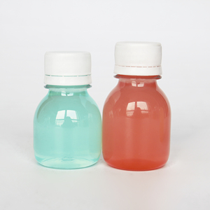 Chai Nhựa Đựng Gừng Nhỏ 60 Ml 2 Oz Cho Thú Cưng Rỗng Chai Và Hộp Đựng Nước Trái Cây Màu Cam Nguyên Chất Sinh Tố - Product Image 3