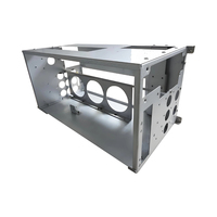 Pièces industrielles en acier inoxydable personnalisées OEM, fabrication professionnelle de tôlerie par soudage et emboutissage, boîtiers métalliques, poudrage