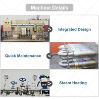 Máquina Pasteurizadora de Jugos ORME Industrial Automática UHT, Pasteurizador de Placas Tubulares de 5000l para Leche y Huevos