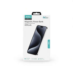 Aerbes Magnetic Power Bank 6000mAh 5W ชาร์จไร้สายสำหรับ iPhone - Product Image 3