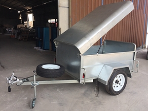 <strong>Small</strong> Camper <strong>Trailer</strong> Tool Box <strong>Trailer</strong> <strong>Cage</strong> <strong>Trailer</strong> for ATV - Product Image 2