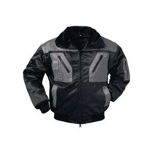 Veste de pilote NORWAY ASKIM taille XL noir/gris 60% coton/40% PES - Product Image 1