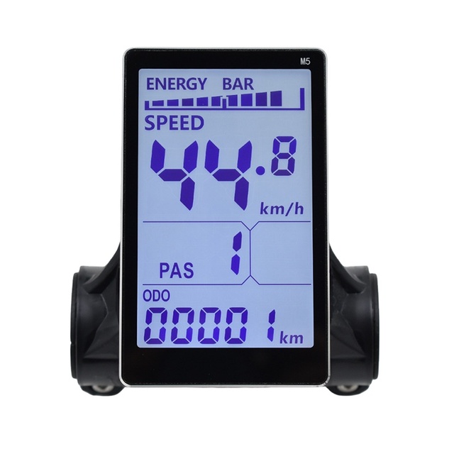 AiliFe 48V Electric Bike Scooter Digital M5 LCD Speedometer for E Bike