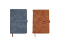 Agenda en cuir gaufré personnalisé pour entreprise, carnet de notes professionnel en cuir PU, vente en gros, carnet d'affaires en cuir pour entreprises