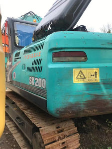 Excavadora Kobelco versión usada con caja de cambios de motor Hino original y bomba en buen estado y buen rendimiento - Product Image 5