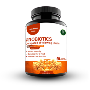 Cápsulas del sistema nervioso saludable de soporte de base natural pura 100%, potenciador de inmunidad de etiqueta privada directo del proveedor indio - Product Image 1
