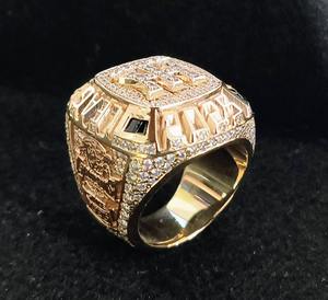 Anillo de latón moderno personalizado con circonita unisex, en oferta. - Product Image 2