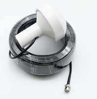 Antenne GPS Marine YC NMEA 0183 avec support/câble, Glonass TNT BNC Mâle 1575.75MHz, Gain 28dB, 1.5 VSWR, YCG-9013-28, Polarisation Verticale