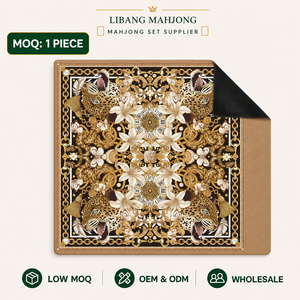 Tapete de Mahjong para Fiestas de Otoño, Cubierta de Mesa de Goma Antideslizante, Impermeable y Silenciosa, Personalizada para Noches de Juego, Pedidos al por Mayor - Product Image 3