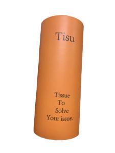 2겹 얼굴 티슈 실린더 튜브 종이 상자 로고 포함 상자 티슈 - Product Image 6