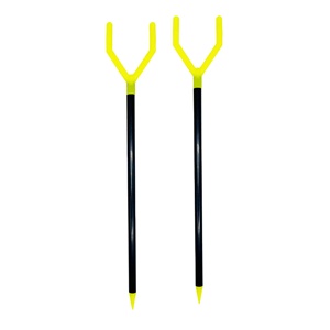 Soporte de Cañas de Pescar Extensible de Hierro Magnum Trident de 40 Pulgadas, Ajustable a Diferentes Alturas, 4 Secciones, para Uso Promocional - Product Image 3