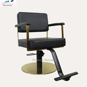 Élégant cadre en or coiffure meubles de coiffure rose <span class=keywords><strong>Paris</strong></span> chaise de salon pour <span class=keywords><strong>coiffeur</strong></span> - Product Image 4