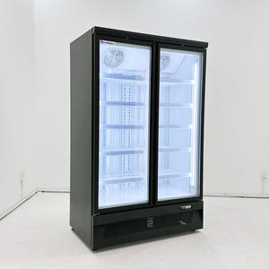 Vitrine de supermarché d'approvisionnement d'usine réfrigérateur-congélateur commercial congelé vertical d'affichage d'aliments réfrigérés - Product Image 1