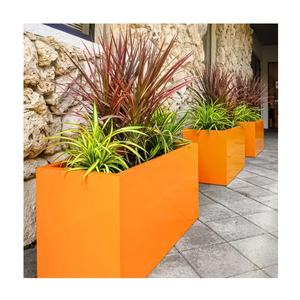 Maceta grande para árboles amarillos, maceta para exteriores de alta calidad para uso doméstico y en el jardín - Product Image 1