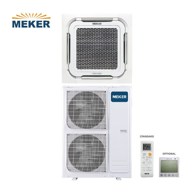 Commercial Ceiling Cassette Air Conditioner MEKER 60000 BTU Inverter AC for Office Use