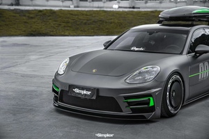 ชุดแต่ง Porsche Palamela 971 รุ่น 971 อัพเกรดสไตล์คาร์บอนไฟเบอร์ กันชน สเกิร์ตข้าง สปอยเลอร์ ดิฟฟิวเซอร์ - Product Image 4