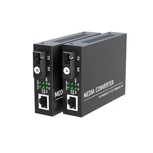 Duy nhất sợi quang học phương tiện truyền thông chuyển đổi 10/100/1000Mbps chế độ duy nhất sợi SC để RJ45 sợi phương tiện truyền thông chuyển đổi - Product Image 1