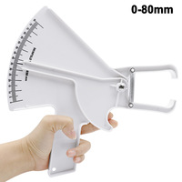 Calibrador de Grasa Corporal, Plicómetro Profesional, Medidor de Grasa Corporal Digital, Cinta Métrica para Medir Grasa Corporal