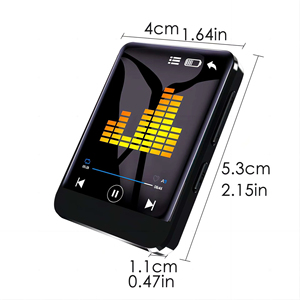 Reproductor MP3/MP4 Walkman de Alta Fidelidad con Bluetooth, Pantalla Táctil a Color, 64GB, OTG, Radio FM y Reproducción de Audio sin Pérdidas - Product Image 2