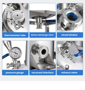 Hydrogenation Systems Reactors for Production Pressure Reactor Stainless Steel Filter Reactor Vessel OEM - Product Image 6