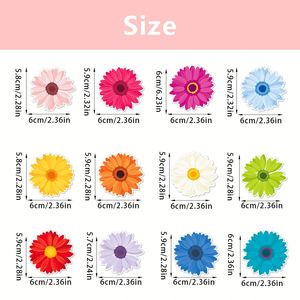 Vasos de papel con flores europeas y americanas, pastel de Fiesta de Primavera enchufable, pequeña bandera decorativa - Product Image 2