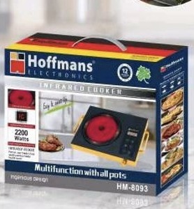 Cuisinière électrique <span class=keywords><strong>en</strong></span> céramique Hoffmans HM-8093 2200W 220V, cuisinière infrarouge multifonctionnelle pour cuisine africaine, fonctionne avec n'importe quel pot - Product Image 4