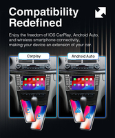 Radio de Coche Android de 7'' para Mercedes Benz Clase E W211 2002-2009, Pantalla Táctil GPS, Carplay, Android Auto, Unidad Principal OEM