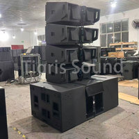 Subwoofer actif double 18 pouces Vio S218, woofer néodyme, basses puissantes, son surround, 1500W, système de sonorisation de scène étanche
