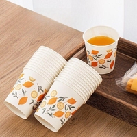 Gobelet en papier jetable pour usage domestique, gobelet à café épais pour les entreprises, gobelet à eau de bureau, boisson chaude