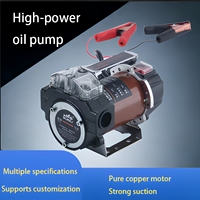 Pompa Transfer Bahan Bakar Diesel Listrik DC12V DC24V Pasokan Pabrik untuk Pengisian Bahan Bakar Truk, Mesin Pertanian, dan Pekerjaan Pengiriman Kelautan
