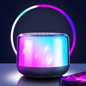 TG363 Portable for <strong>Bluetooth</strong> Speaker with RGB LED Lighting 5W Power Output for Mobile Phones Car Subwoofer Home Use Battery - Product Image 2