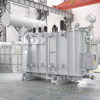 Transformateur de puissance à faible bruit OLTC 35 kVA 50 MVA 63 MVA 80 MVA pour raccordement au réseau d'éolienne