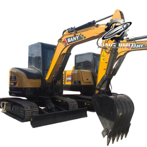 Excavadora Usada Sany 55C, Marca Japonesa Original, 5.5 Toneladas, Modelo 2022, Tamaño Grande, con Orugas de Goma - Product Image 1