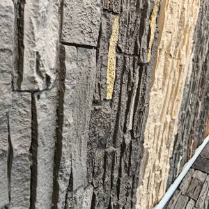 JUSTONE Panel de piedra Faux Pu Rock Stone Panel de pared Paneles de pared de piedra Pu - Product Image 4