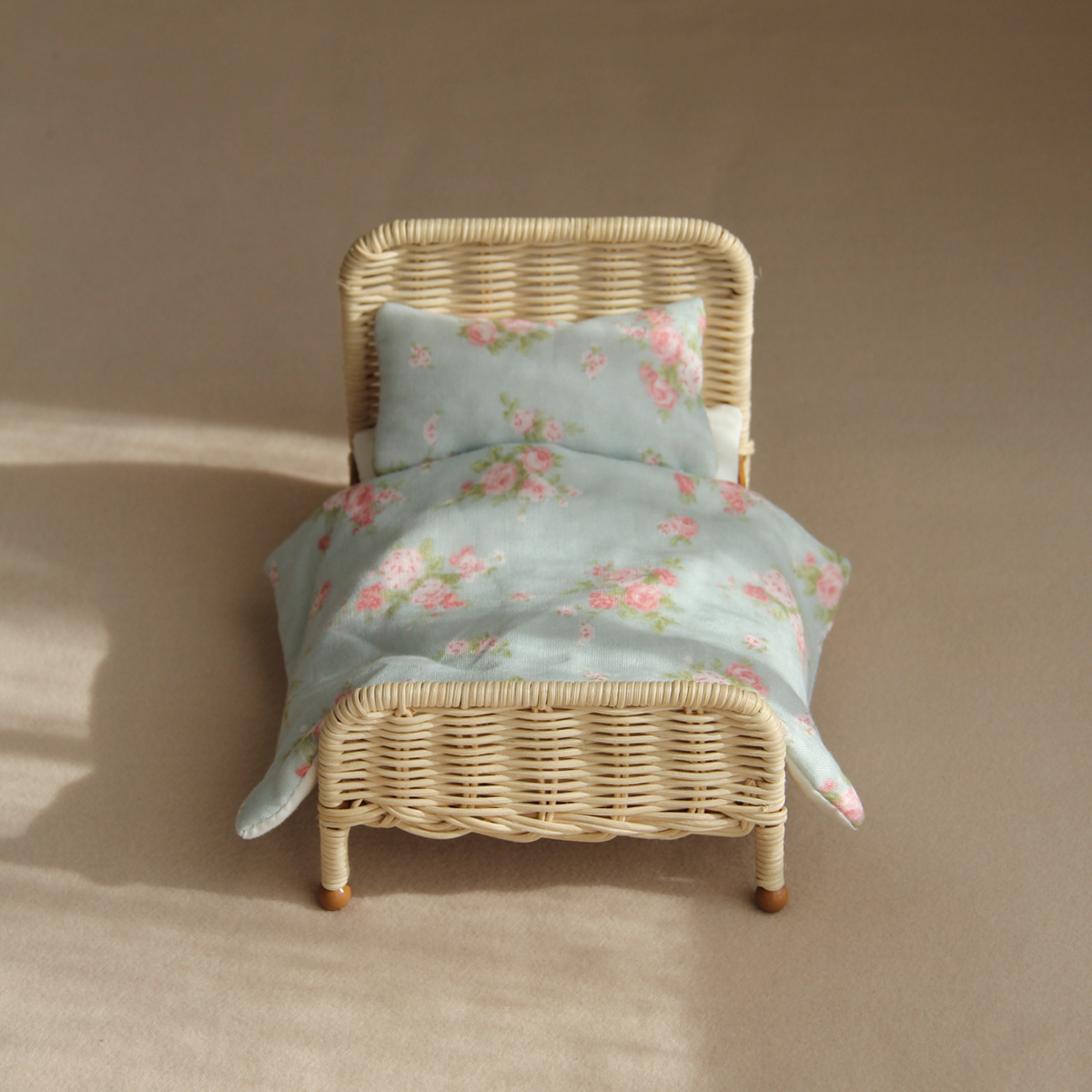 Bleu clair floral