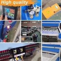 Presse à chaud pneumatique grand format Tiffan 70-160 cm pour draps, vêtements de sport, taies d'oreiller, sublimation