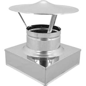 Pile de fumée carrée en forme de chapeau chinois 370x370mm Produit d'outil de tournage - Product Image 1
