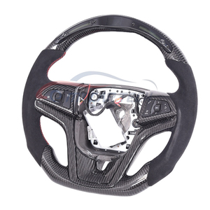 Volant en fibre de carbone avec écran LED pour volant personnalisé 2010-2015 - Product Image 3