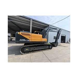 Excavatrice d'occasion Hyundai 220lc 9s d'origine coréenne, 20 tonnes, à vendre. Excavatrice Hyundai 220lc d'occasion, d'origine Corée. - Product Image 1