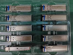 Tương thích <span class=keywords><strong>GLC</strong></span>-<span class=keywords><strong>LH</strong></span>-SMD SFP 1.25 gam 20km 1310nm <span class=keywords><strong>SM</strong></span> kép LC thu phát quang học mô-đun - Product Image 4