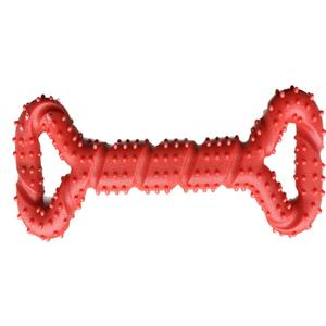 Sıcak satış özel renkler çevre dostu sevimli dayanıklı Tpr Pet yıkılmaz köpek çiğnemek kemik oyuncak - Product Image 6