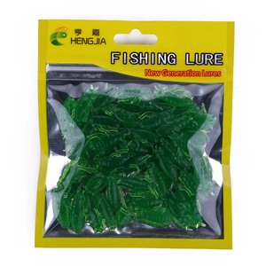 Señuelos de Pesca de Plástico Suave Artificiales al por Mayor SO104 de 2.5 cm, 50 Piezas/Bolsa, Forma de Grillo - Product Image 5