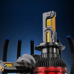 Kit <span class=keywords><strong>de</strong></span> phares HID personnalisés QZ57, <span class=keywords><strong>barre</strong></span> lumineuse pour voiture, ampoules LED 9005 9012 H1 H4 H7 H11 240W, feux <span class=keywords><strong>de</strong></span> stationnement pour voitures - Product Image 4